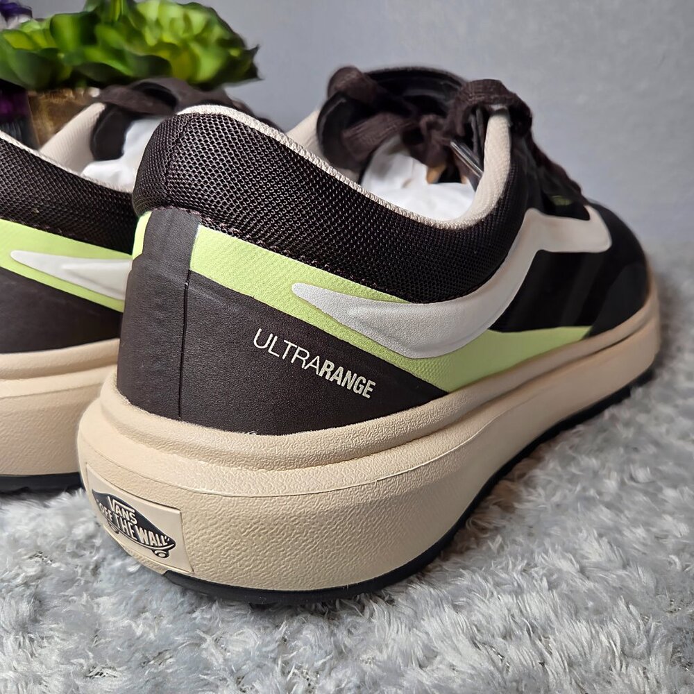 Like NEW!!! Vans MTE Brown Suede & Canvas All Weather Sneakers Men’s 9.5 - Picture 9 of 12